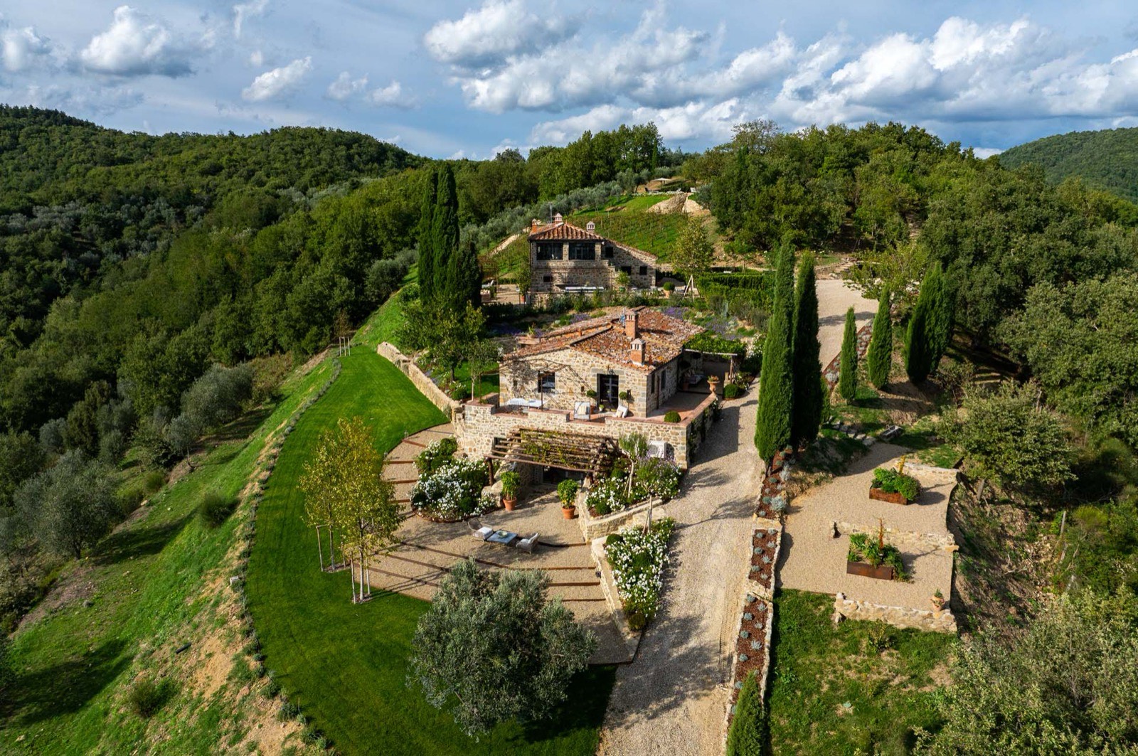 Chianti Classico Farmhouse with Hobby Vineyard