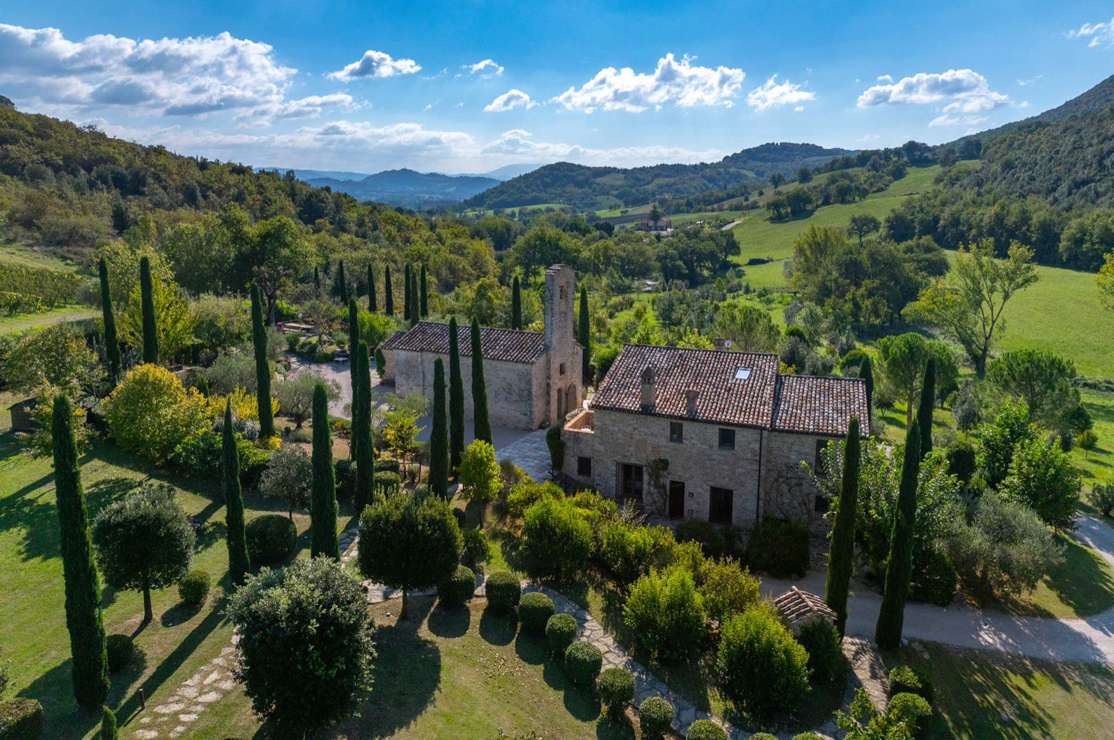 Restored Farmhouse with 13th-Century Church